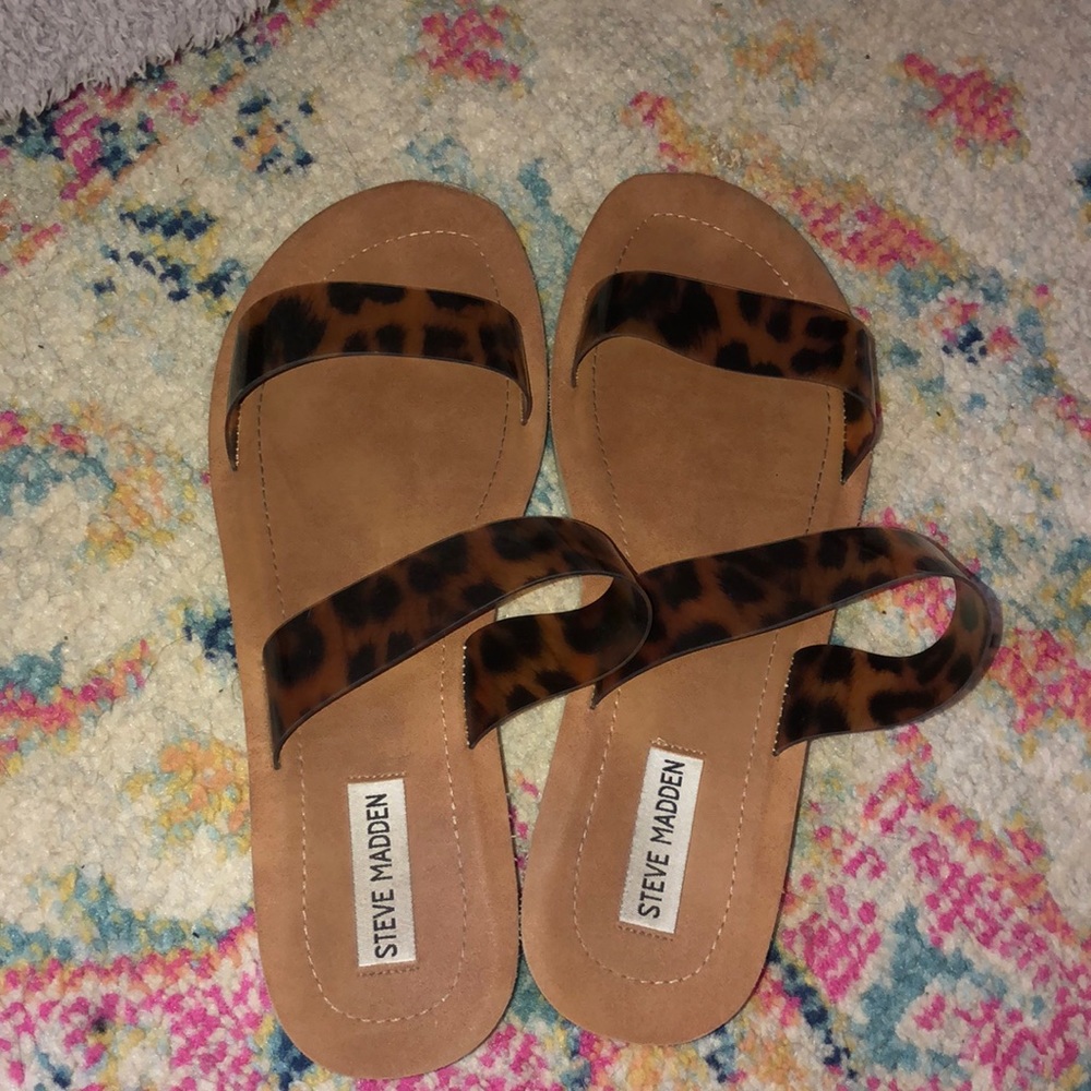 Steve Madden Sandals Tortoise Shell - image 1